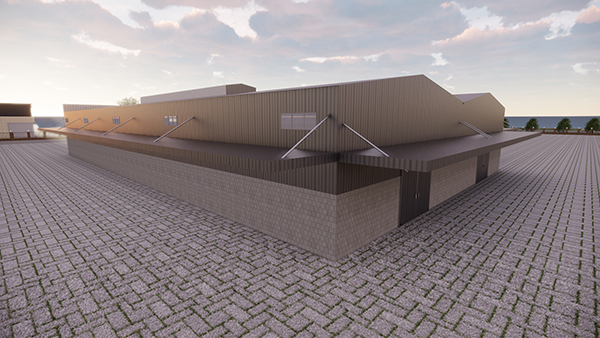 prefab steel structure factory