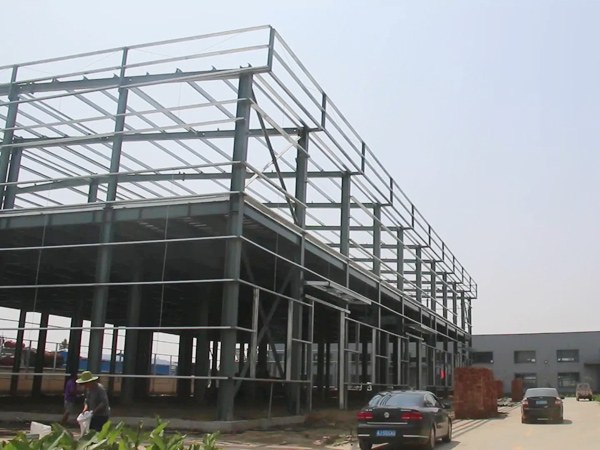 High rise prefab construction building metal steel warehouse