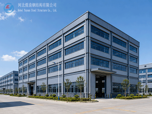 Yuyuan export Steel Structure Warehouse Prefab Steel Structure Warehouse for storage